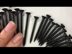 ยิปซั่มบอร์ด ดรายวอลล์ สกรู เกลียว ฟอสเฟตดำ สกรูหัวแตรเดี่ยวแบน