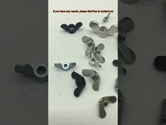 M4 ถึง M100 สลักเกลียวตาแหวนยกพร้อมน็อตปีกนก